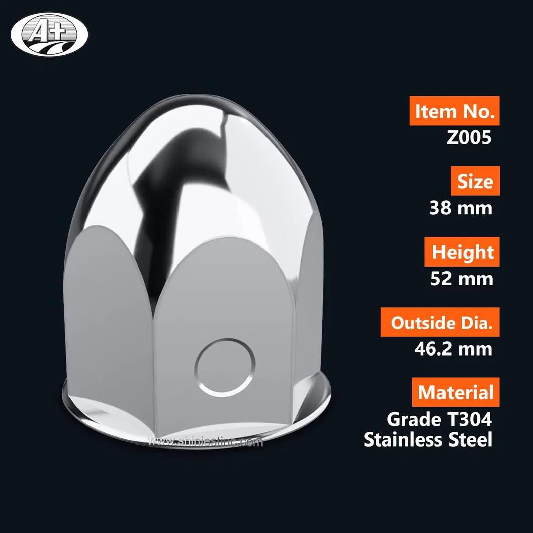 (Z005) 38mm Truck Nut Covers