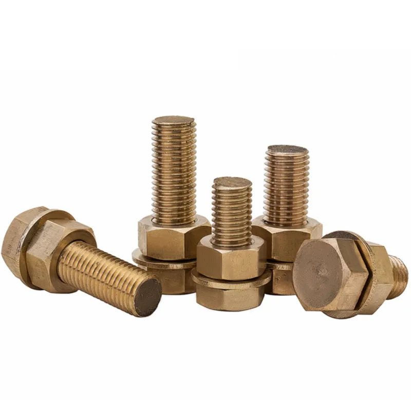 1/4 Brass Copper Plated Corby Tower Bolt Connector