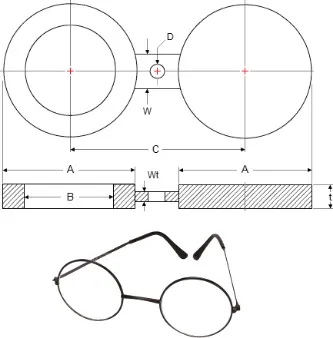 Alloy Spectacle Blind Flange B16.48 A182 F11 F22 Lf2