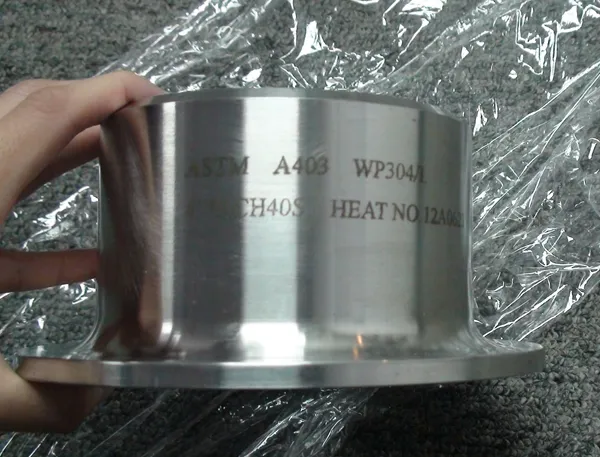 ASTM A403 Stainless Steel Pipe Fittings Lap Joint Stub End Wp304