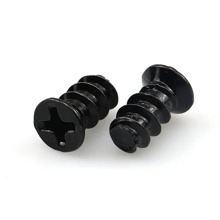 Black M4 6 8 10 12mm Phillips Csk Head Self Tapping Screws Fan Mount Screws