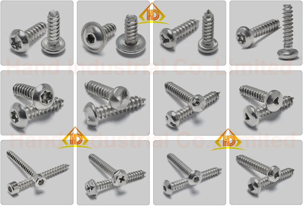 Black M4 6 8 10 12mm Phillips Csk Head Self Tapping Screws Fan Mount Screws