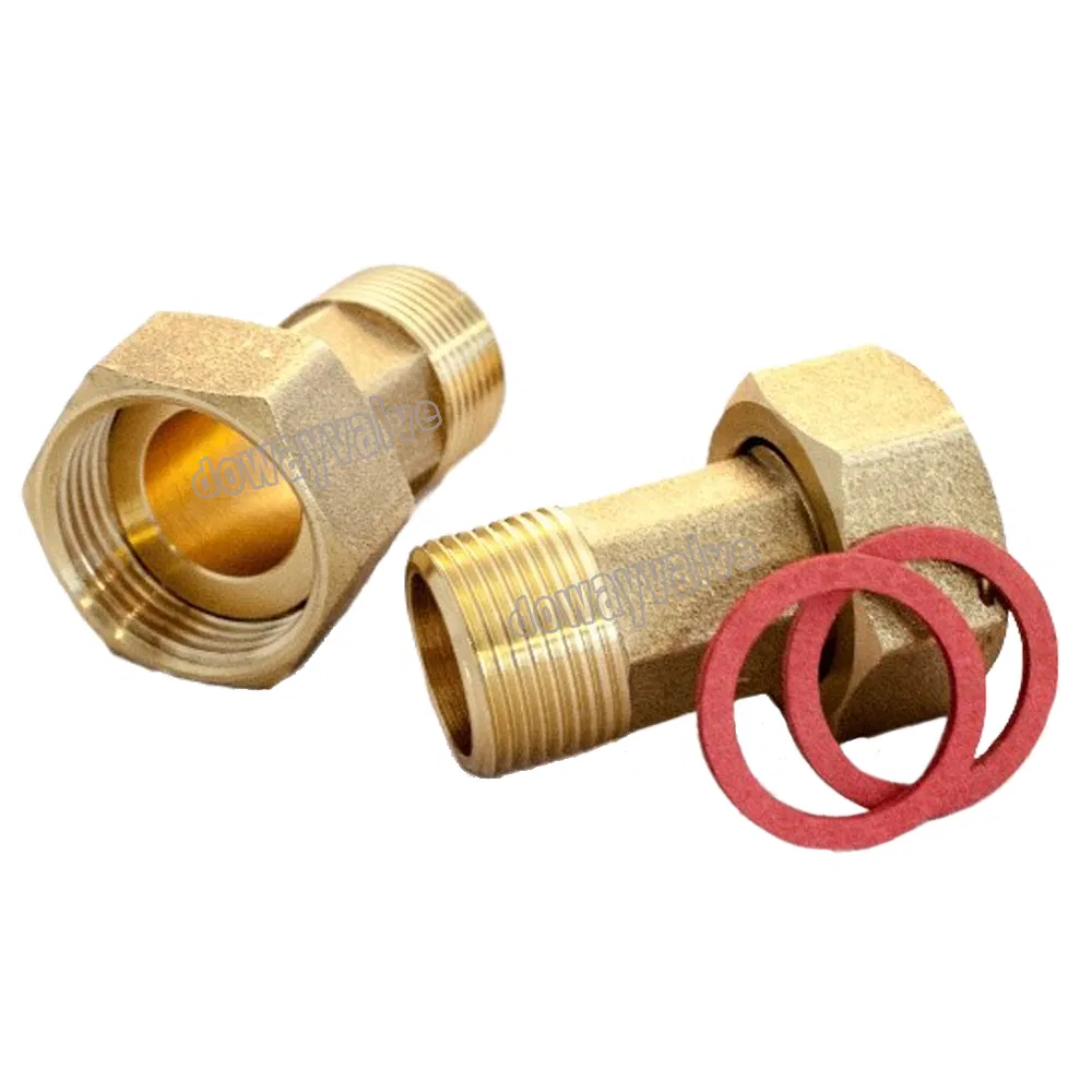 China Factory OEM High Quality Dzr Brass Forged Water Meter Fitting