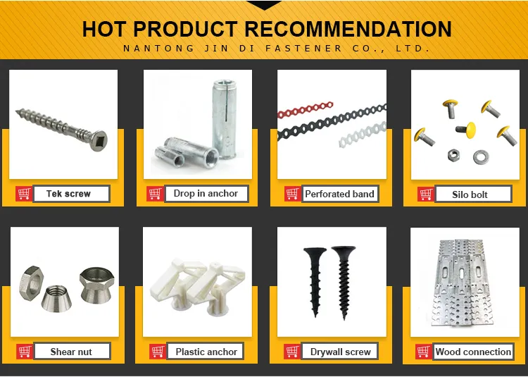 Collated Screw with Plastic Tape Auto Feed Deck Screw Chipboard Screw Strip