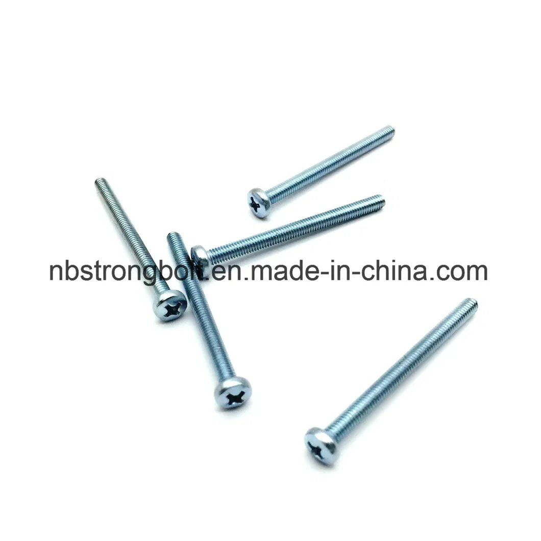 Cross Recessed Raised Cheese Head Screw DIN7985