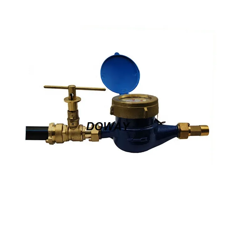 Customized Dzr Cw602n Brass Water Meter Connector with Gasket