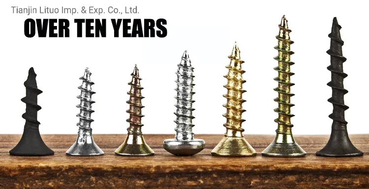DIN 1022A Material Drywall Screws Black Phosphated.