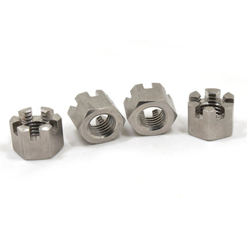 DIN 935 Stainless Steel 304 Slotted Hex Castle Nut
