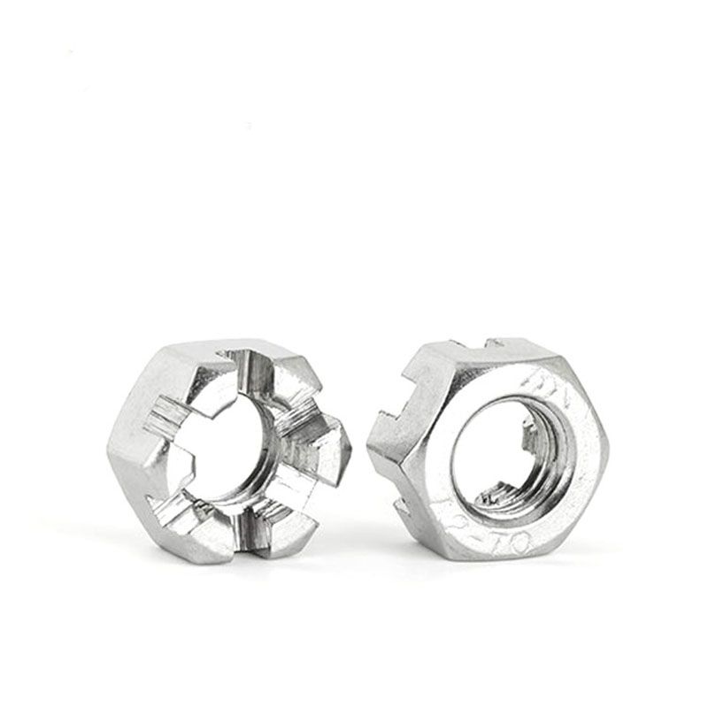 DIN 935 Stainless Steel 304 Slotted Hex Castle Nut