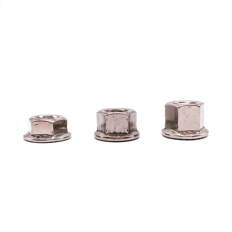 DIN6923 M16 M20 Stainless Steel Hexagonal Flange Nut