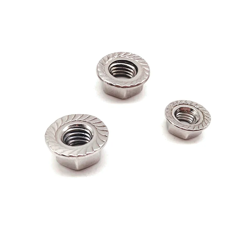 DIN6923 M16 M20 Stainless Steel Hexagonal Flange Nut