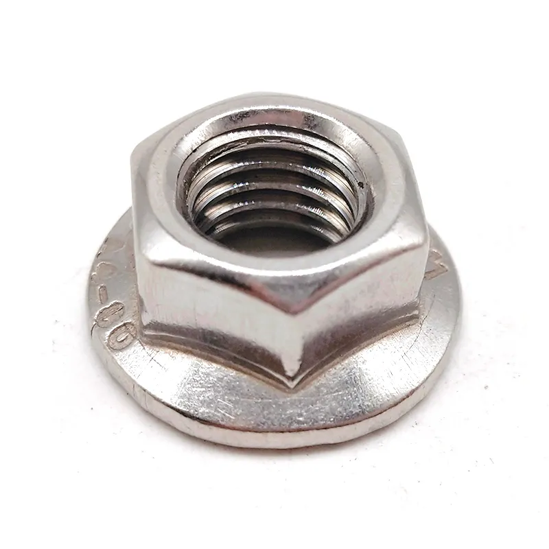 DIN6923 M16 M20 Stainless Steel Hexagonal Flange Nut