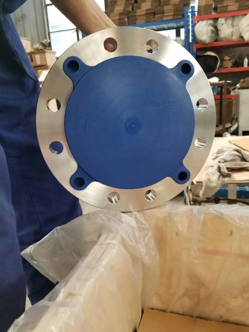 Duplex Stainless Steel Blind Flange 2" Cl300 RF ASME B 16.5 A182 Gr. F44