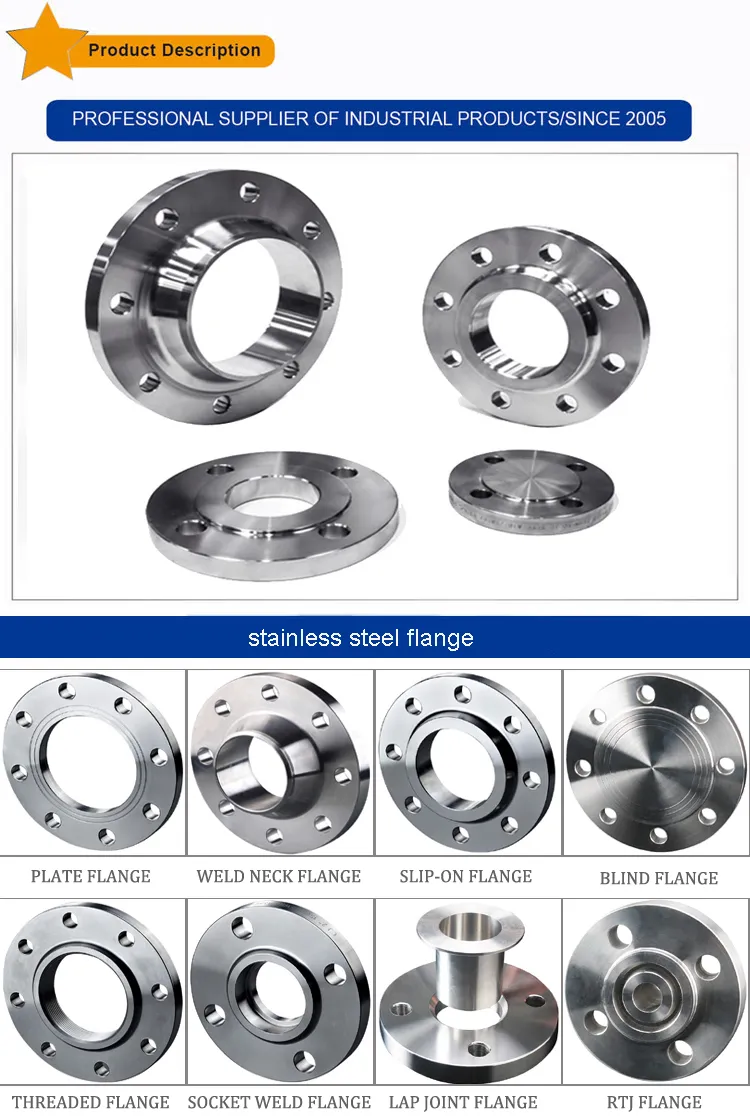 Flange BS4504 Pn16 Plate RF Stainless Steel 304 316