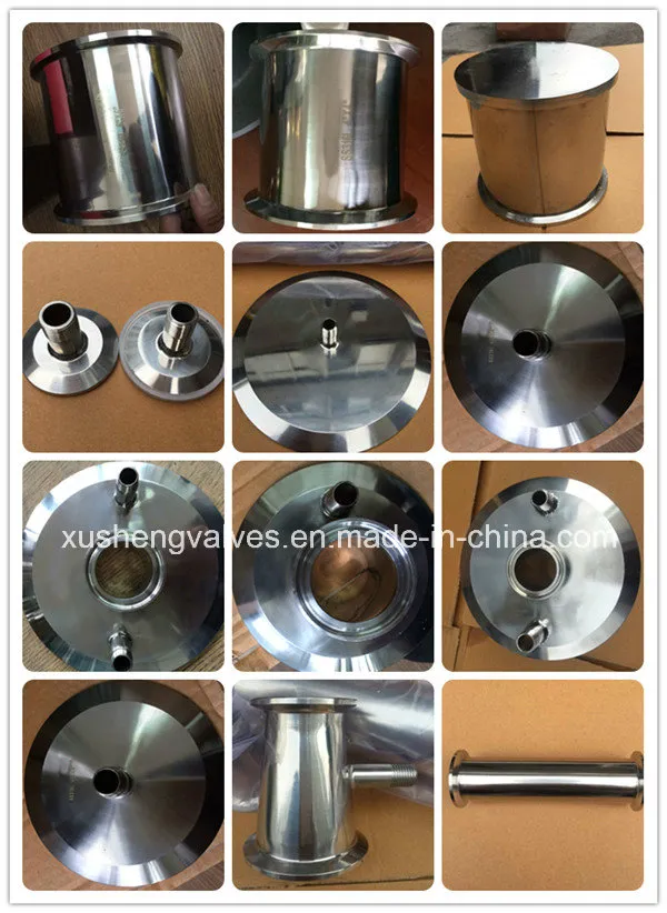 Food Grade 6" Triclamp End Cap with NPT 1/4" Pipe