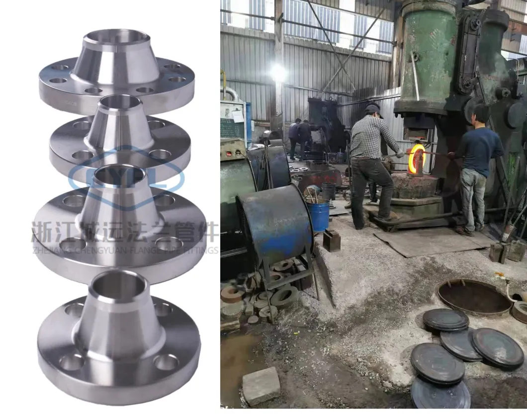 GOST12821 CF16 Welding Neck Flange Stainless Steel Flange Floor Flange