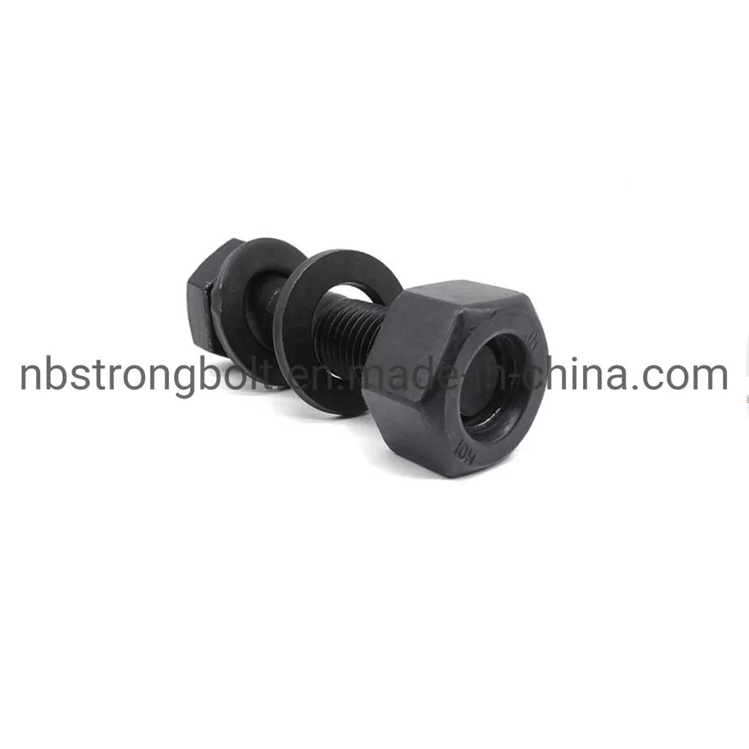 Hex Heavy Structual Bolt with Black Oxid