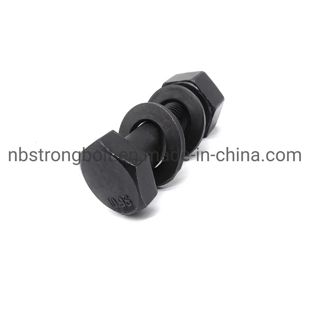 Hex Heavy Structual Bolt with Black Oxid