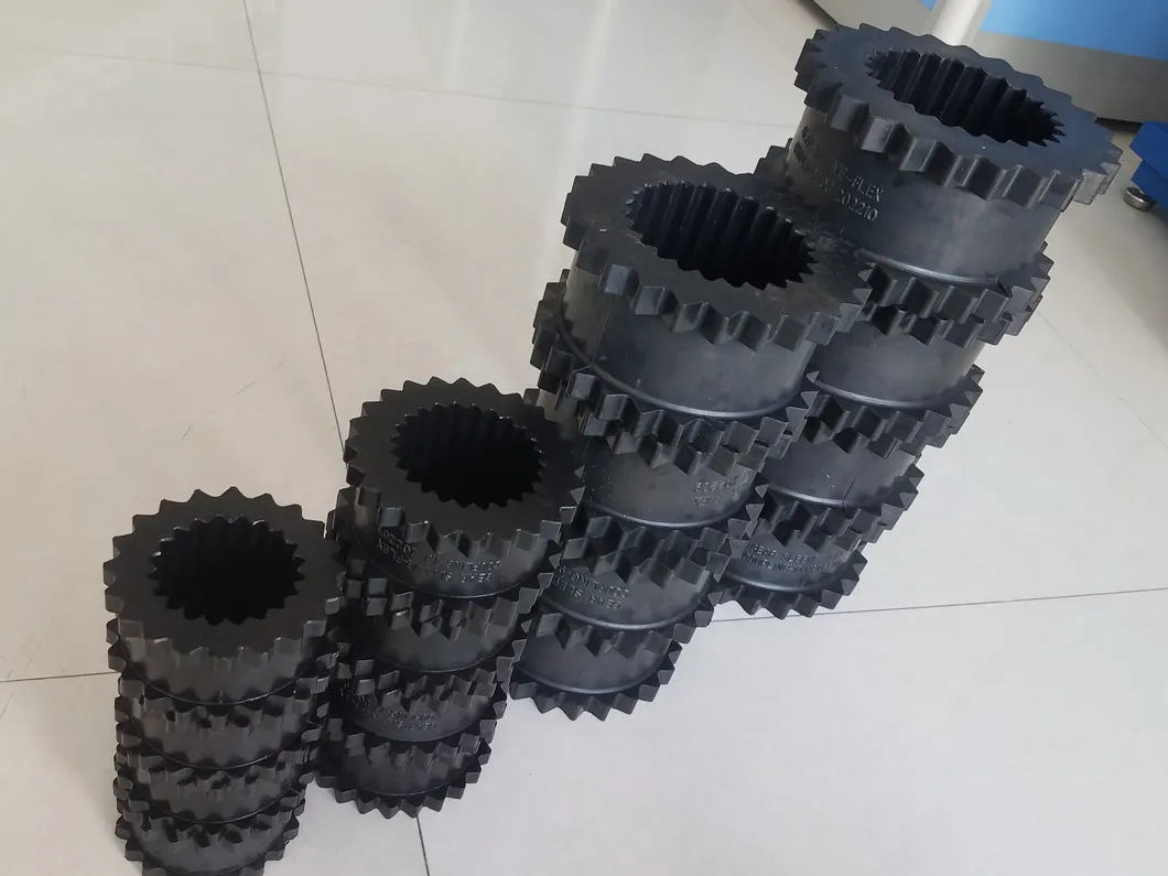 High Quality 4h-11h Hytrel Coupling Element by DuPont Hypalon Material with Red Color
