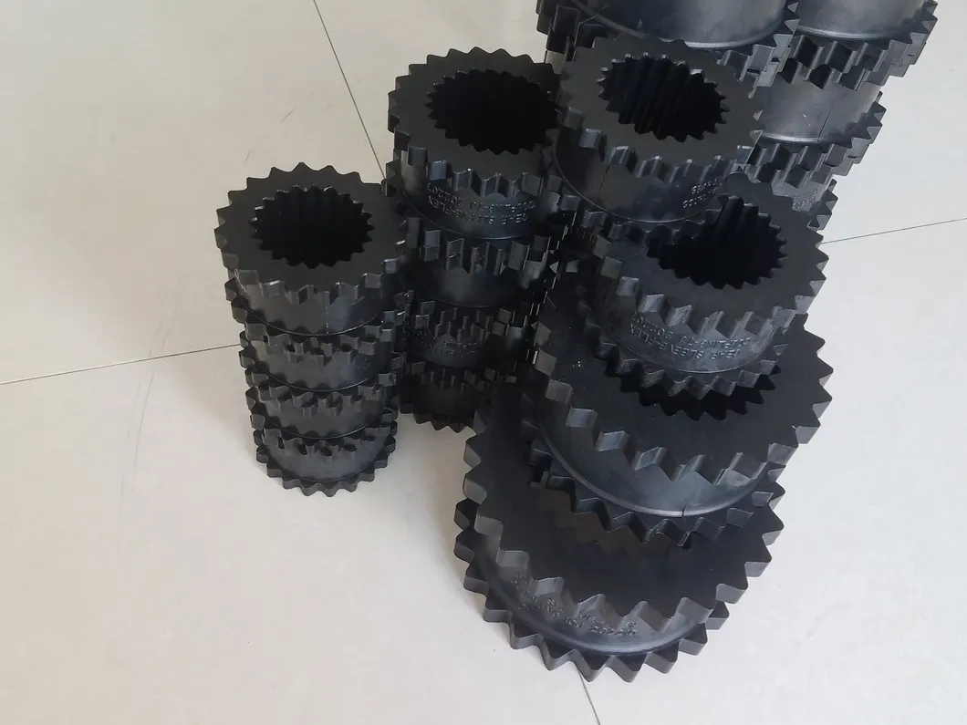 High Quality 4h-11h Hytrel Coupling Element by DuPont Hypalon Material with Red Color