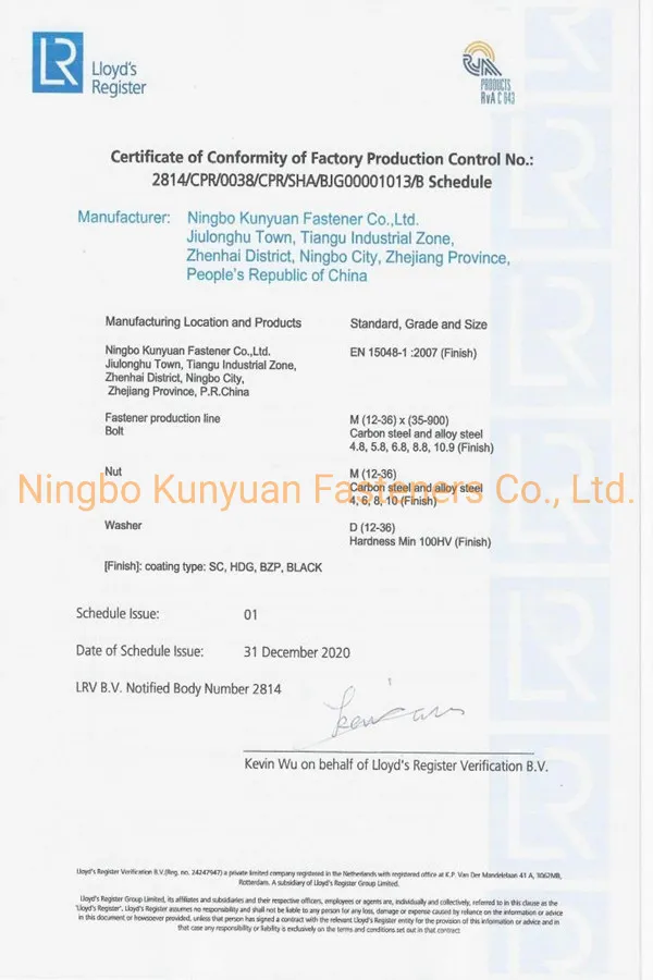 High Strength Large Hexagon Head Steel Structure Bolt Sets 10.9s Grade
