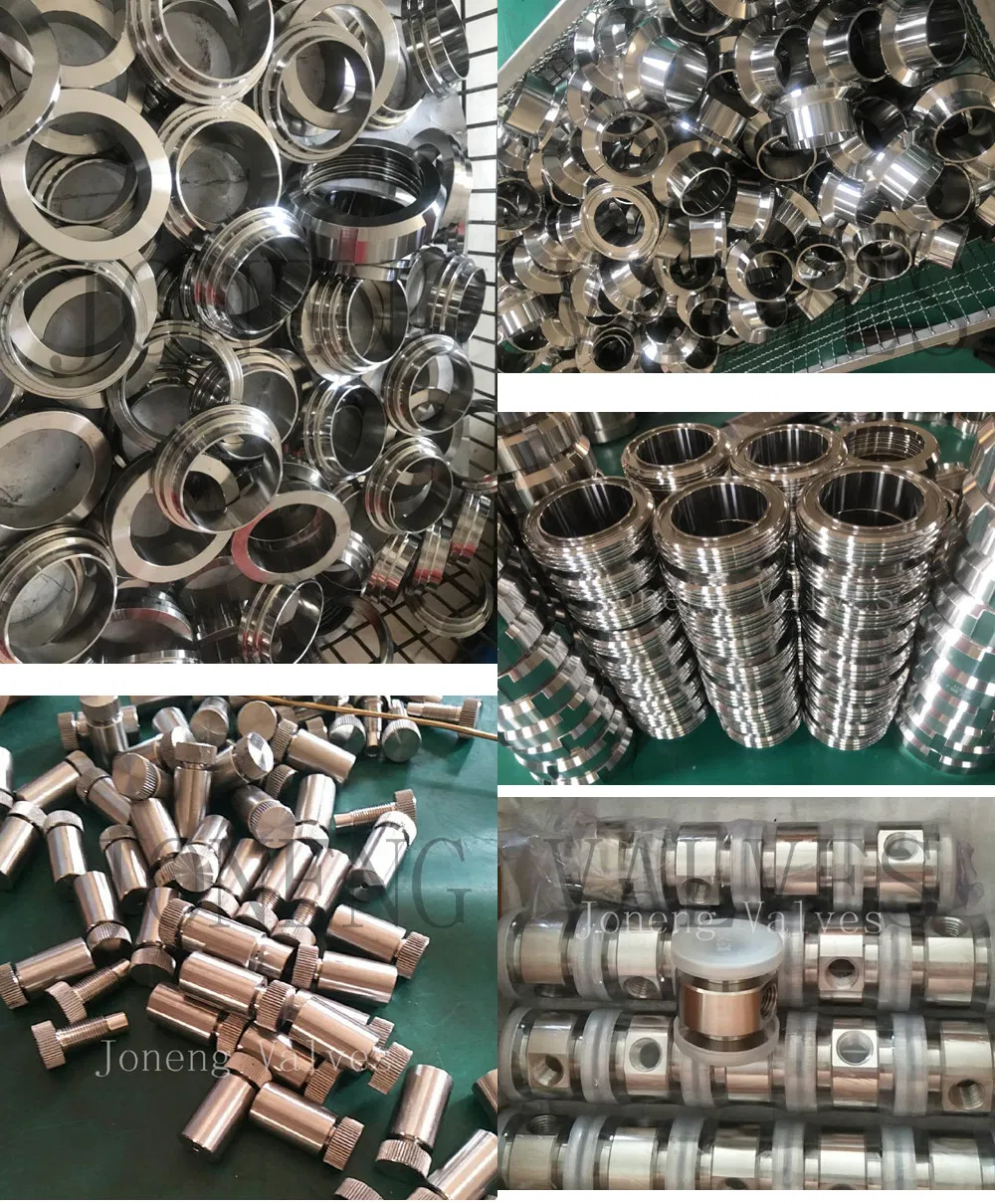 Joneng Stainless Steel Food Processing Dome End Pipe Cap Valve (JN-FL 7002) Made in China