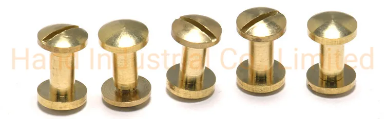 M3 M4 6 8 10mm Gun Black Gold Bronze Anqitue Binding Screw Barrel Nut Deome Head Male Female Chicago Screw