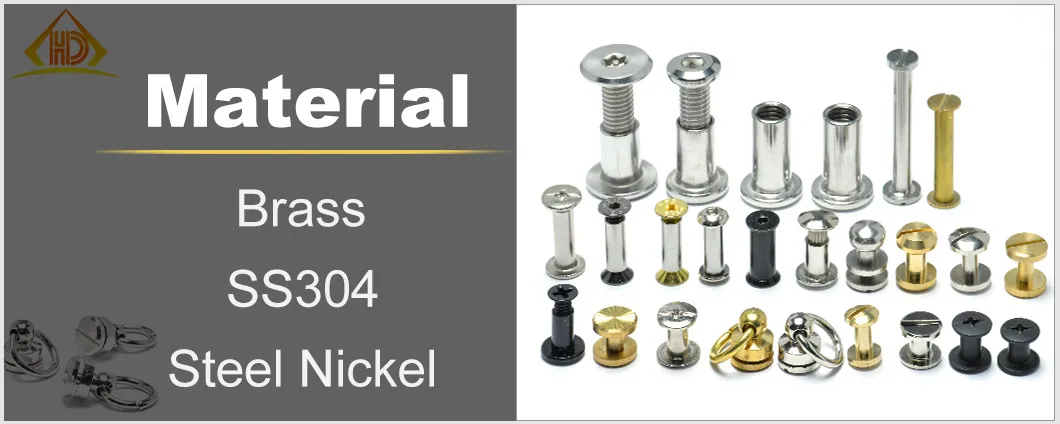 M3 M4 M6 M8 Brass Mate Gun Black Solid Male Female Binding Barrel Nut Dome Nipple Chicago Screw