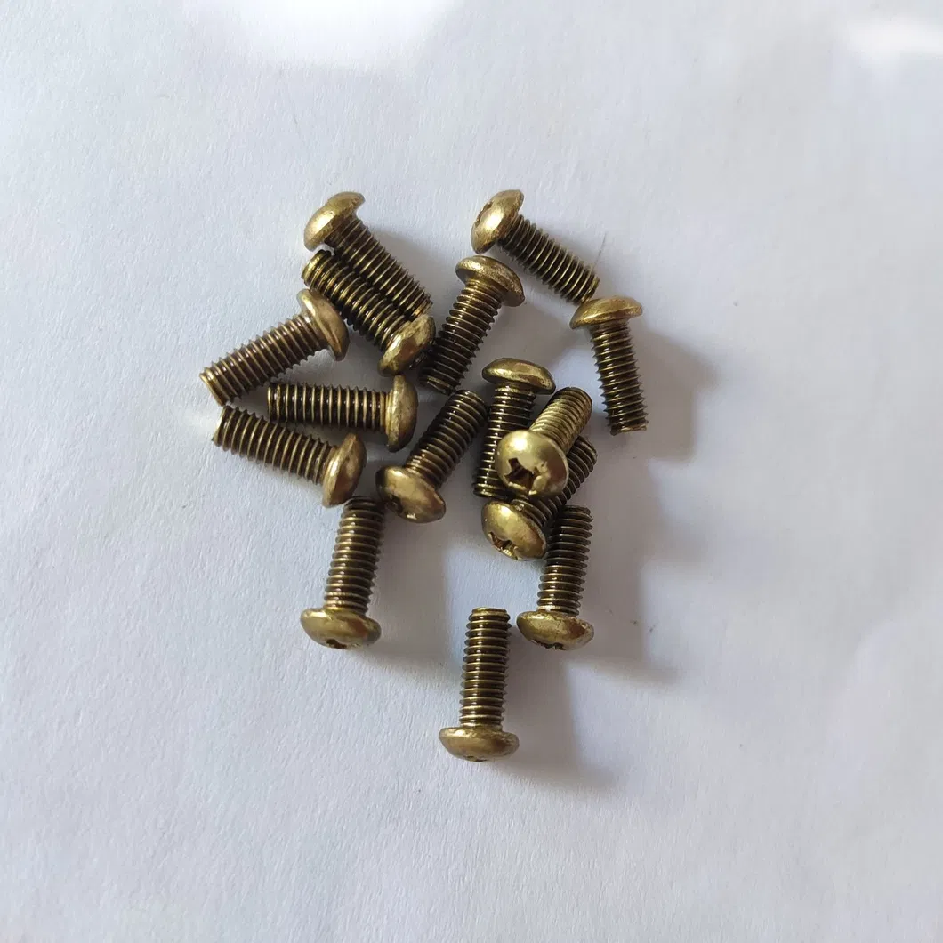 M5 Combo Brass DIN 7985 Phillips Pan Head Machine Screws GB 818