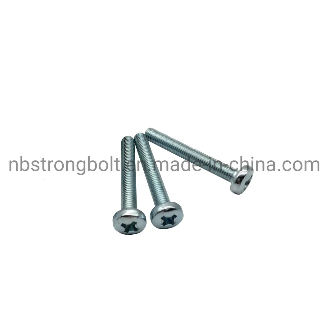 Machine Screw DIN7985 with Zinc Plated