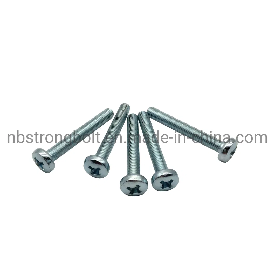 Machine Screw DIN7985 with Zinc Plated