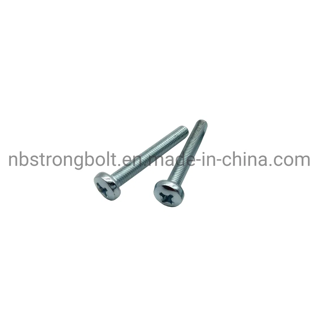 Machine Screw DIN7985 with Zinc Plated