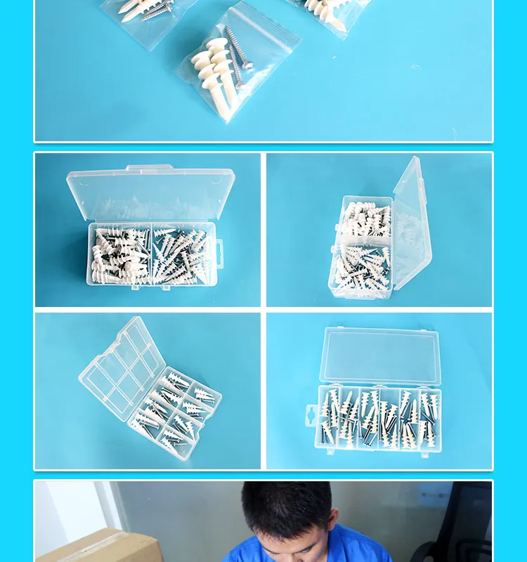 Plastic Hollow Wall Plug Anchor with Screw