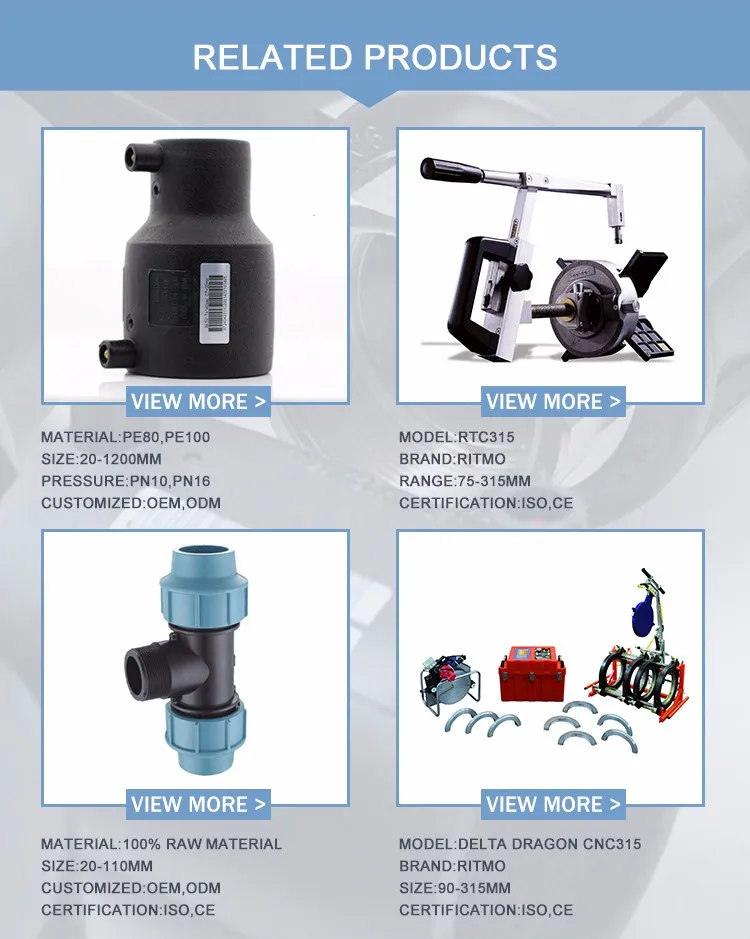 Provide Many Types HDPE Electrofusion Fittings