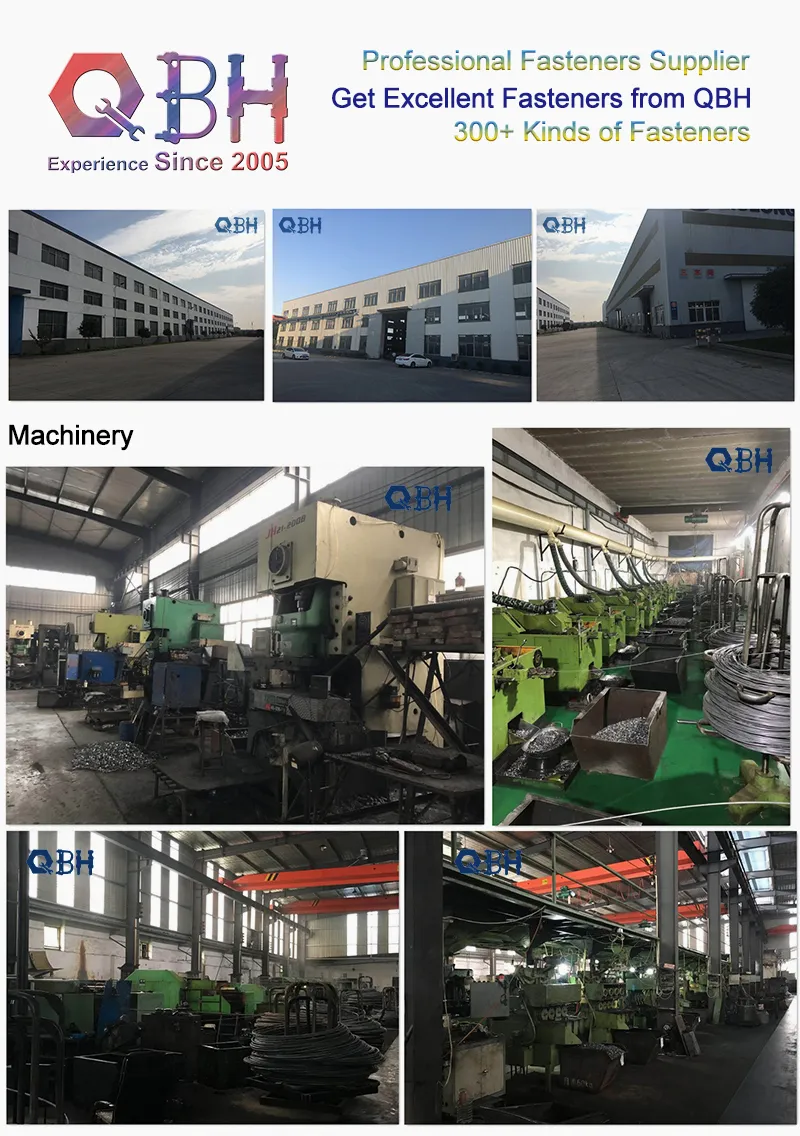 Qbh OEM A194 Steel Structure Bridge Workshop Platform Fabricated House Heavy Structural Roofing Frame Part Walkway and Floor Hexagon Hexagonal Hex Nut Hardware