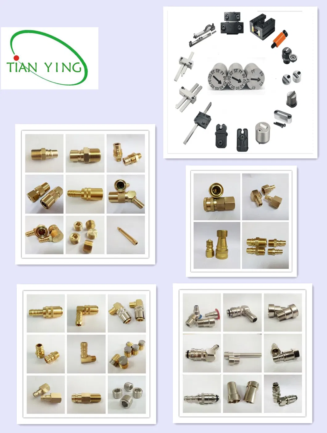 Rmi 209 Series High Quality Brass Heating Water Manifold for Injection Molding Machine