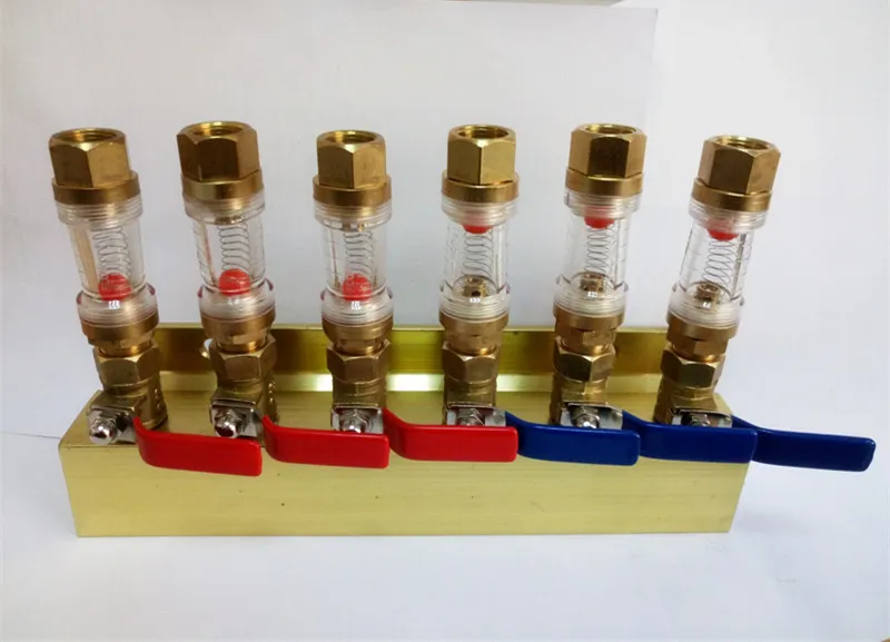 Rmi 209 Series High Quality Brass Heating Water Manifold for Injection Molding Machine