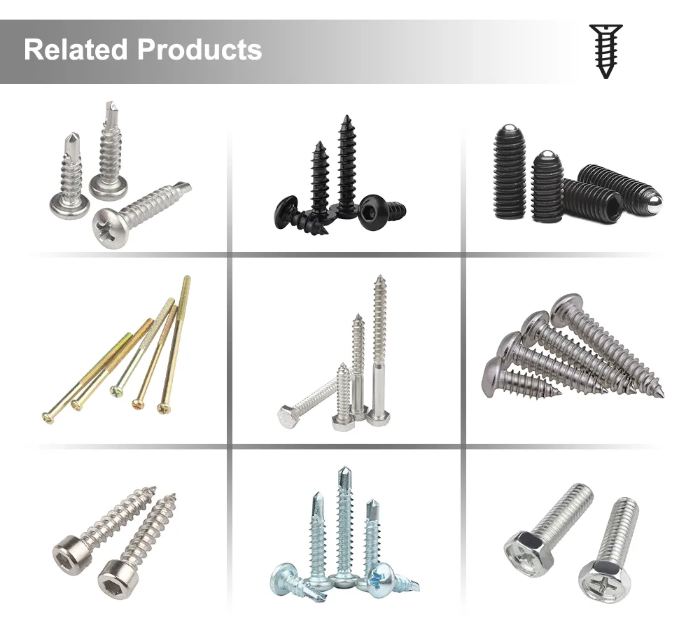 Stainless Steel 304 Hexagonal Socket Head Machine Meter Screw DIN916