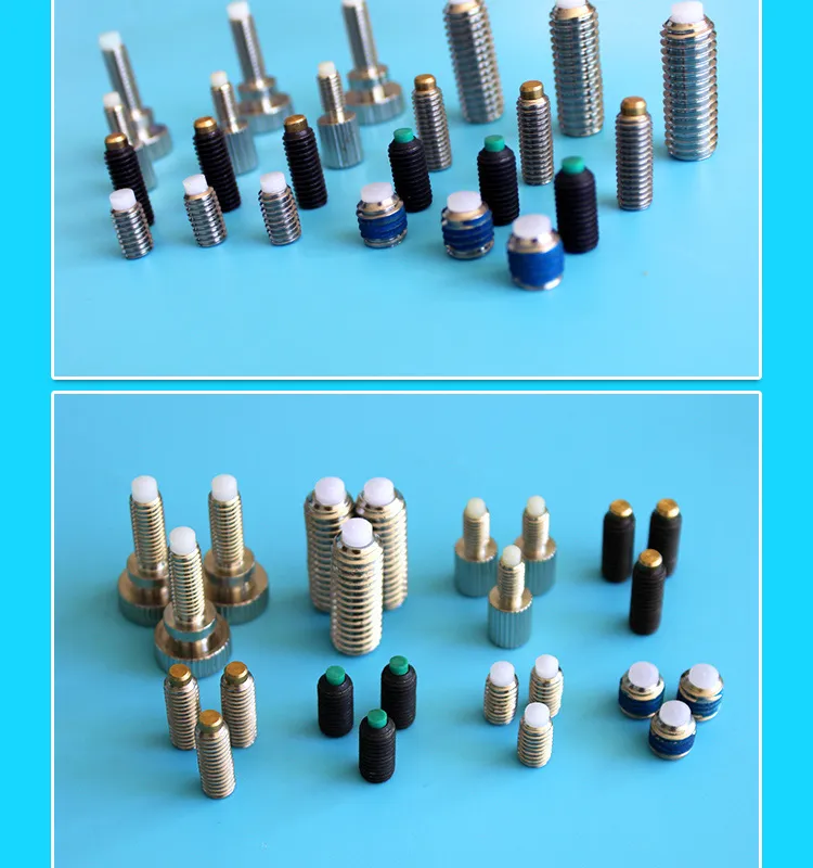 Steel Black Oxide Nylon Tip Set Screw