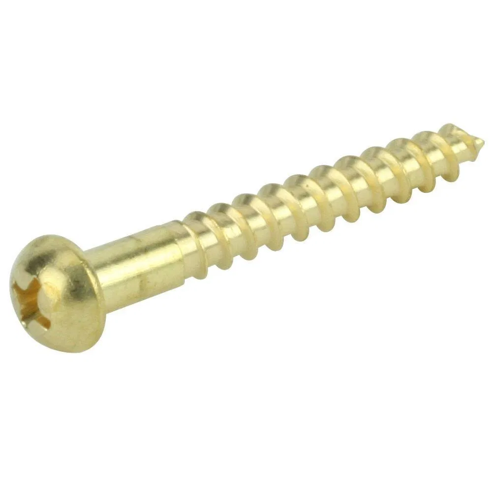 Tianjin Stainless Steel M6 Slotted Round Head Wood Screw