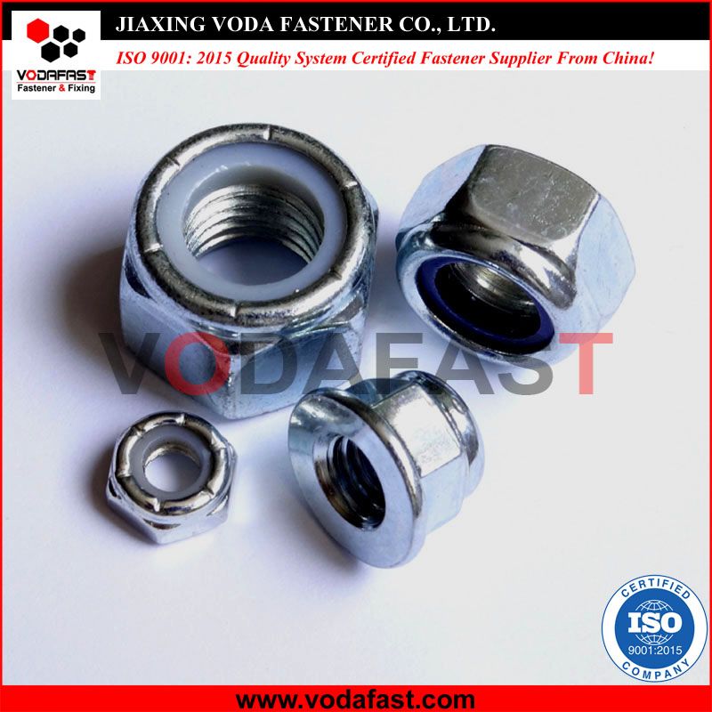 Vodafast DIN 6331 Galvanized Steel Hexagonal Nut with Collar