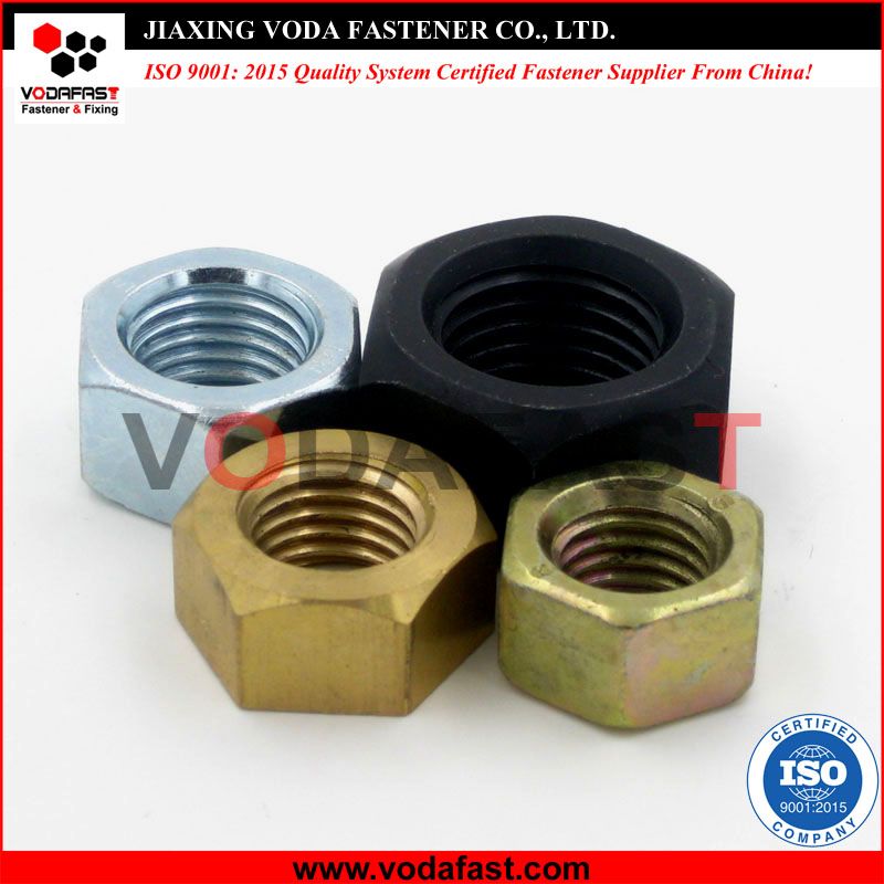Vodafast DIN 6331 Galvanized Steel Hexagonal Nut with Collar