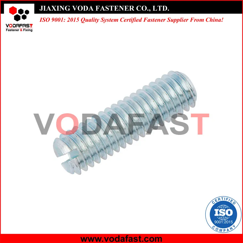 Vodafast ISO 4028 DIN 915 Hexagon Socket Set Screw with Dog Point Class 4.8 8.8 10.9 12.9 Black