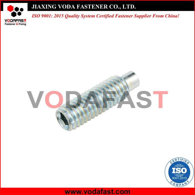Vodafast ISO 4028 DIN 915 Hexagon Socket Set Screw with Dog Point Stainless Steel