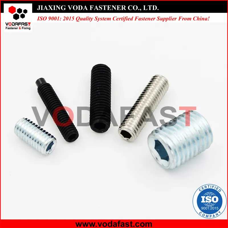 Vodafast ISO4028 DIN915 Hexagon Socket Set Screw with Dog Point
