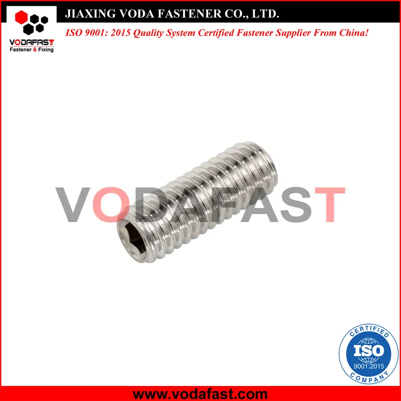Vodafast ISO4028 DIN915 Hexagon Socket Set Screw with Dog Point
