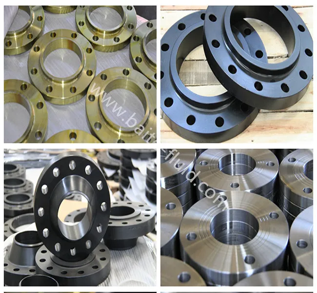 Yellow Slip Blind Flange Carbon Steel Pipe Flange
